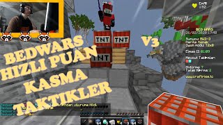 HIZLI PUAN KASMA TAKTIKLER V3-!!!minecraft craftrise bedwars