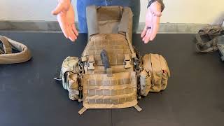 Machine Gunner/ Saw Gunner Plate Carrier Set-up