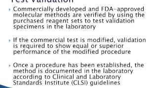 Lab operations and QC