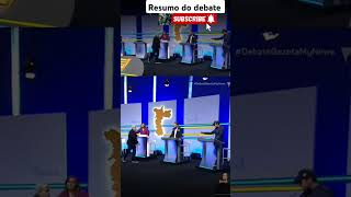 Baixaria em debate. #pablomarçal #datena #guilhermeboulos #tabataamaral  #shortvideo #nunes