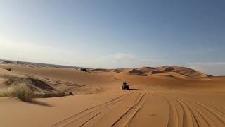 Quad por las dunas del desierto de merzouga