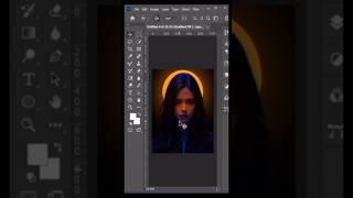 horror movie effect tutorial in Photoshop #shorts #graphicsdesign