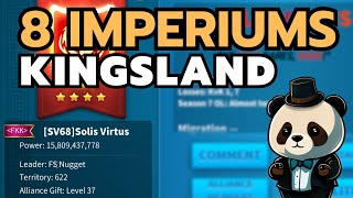 【 KINGSLAND Day 6 】- 8 IMPS fight Kvk / Rise of Kingdoms