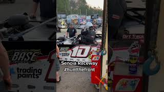 Senoia Raceway with Hunt the Front #motorsports #dirttrackracing #dirttracklife