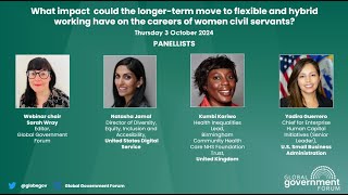 What impact could the longer-term move to flexible/hybrid working have on the careers of women civil