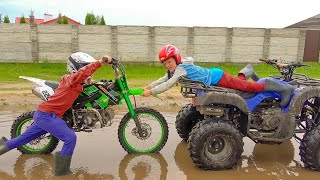 ARS BROKE ELDER BROTHER'S NEW BIKE