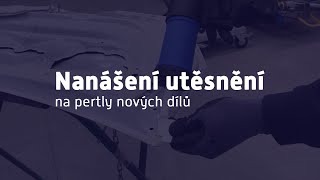 ServindTV - Nanášení utěsnění na pertly dveří