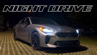 2023 Kia Stinger Tribute Edition | POV Night Drive