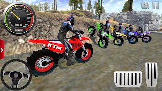 Off-road Motos Dirt Bike Multiplayer Mud Racing Motorcycle Off-road Outlaws Android Driving Gameplay