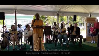 Mrs. Emily Meggett - Gullah Geechee Home Cooking Book Signing - Hutchinson House - Edisto Island, SC