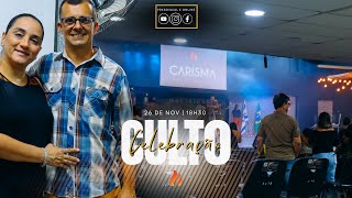 26.11.2023 - 18H30 | Culto de Celebração | Carisma Sede Ao vivo