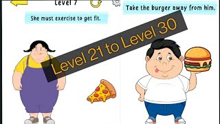 Brain Tricks 2 Level 21 to Level 30 Puzzle solution Brain Puzzle Games