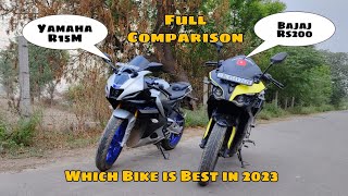 Which Is The Best in 2023 R15M vs RS200 Compression #viral #viralyoutubevideo #r15v3 #rs200