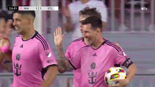 inter miami vs st.Louis City Gol de Messi @LeoMessi  @intermiamicf