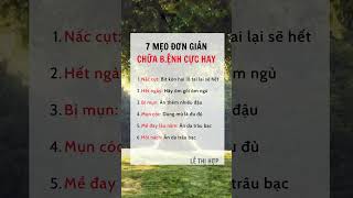 7 Mẹo đơn giản chữa b.ệnh cực hay #suckhoe #meohay #xuhuong #mape_academy