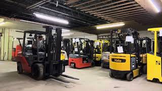 2018 Toyota 8FGU30 6000lbs Used Forklift - U74243