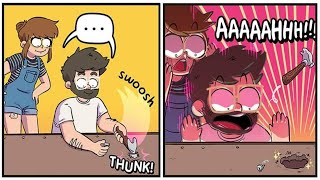 Cute And Funny Relationship Moments This Artist Has Captured In Her Comics