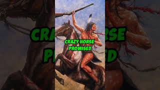 Crazy Horse: The Tragic Last Stand of a Legendary Warrior ⚔️💔 #shorts #facts