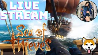 playing alone and im scared (i suck) sea of thieves live stream pc