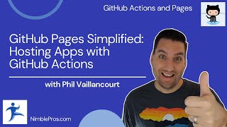 GitHub Pages Simplified: Hosting Web Apps with GitHub Actions