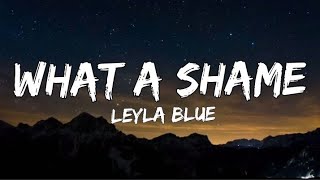 Leyla Blue - What A Shame (Lyrics)