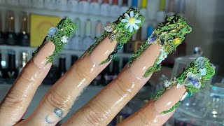 Moss Garden Nails | ✨💚