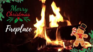 Christmas Fireplace with music 🔥 Cheminée et musique de Noël