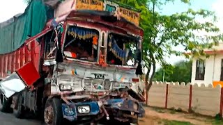 😱😱😱😭😭#truck_accident_video