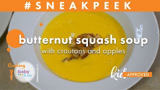 Butternut Squash Soup with Croutons and Apples | Chef Lee Styer | Sneak Peek