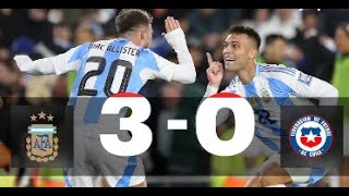 OPINION SOBRE ARGENTINA 3 VS 0 CHILE (ELIMINATORIAS)