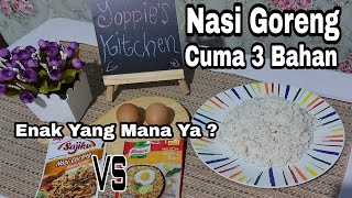 NASI GORENG 3 BAHAN ANTI GAGAL