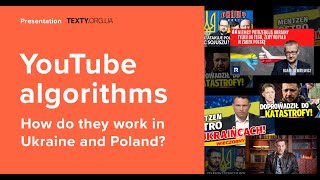 YouTube algorithms: how do they work in Ukraine and Poland?