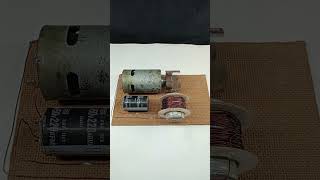 How to work free energy • DC Motor #shorts