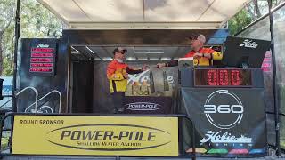 Hobie Fishing Series 14 Power-Pole Round 7 St Georges Basin Day Two Weighin