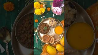 Ram Navami special Thali 🚩🌸🌼 #trendingshorts #ramnavami #shortsindia #bhogthali #song