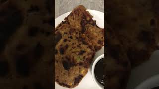 Healthy Multi Grain Mixed Veg. Parantha with Emili ki chutney 😋