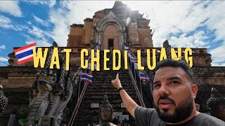 Do NOT miss this in Chiang Mai! 🇹🇭 WAT CHEDI LUANG