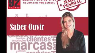 Saber Ouvir - Por Andressa Marchiorato