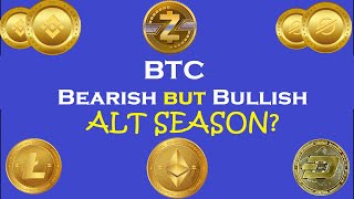 ALTCOIN SEASON: BTC dominance & Price Divergence, bearish but bullish