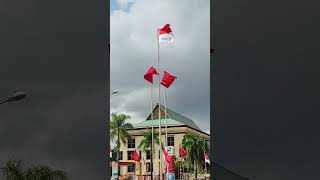 Bendera Merah Putih Selalu Lebih Tinggi di atas Bendera Partai #shorts