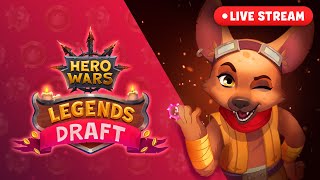 Live Stream — Playing Legends Draft together! | Hero Wars Mobile