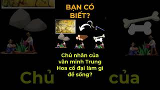 #shorts Bạn có biết nền kinh tế Trung Hoa xưa phát triển như thế nào không?