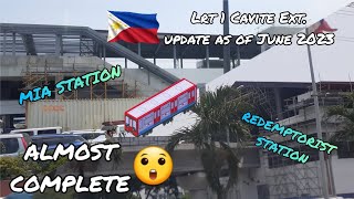 MIA STATION? PANG INTERNATIONAL NA DATING! LRT 1 CAVITE EXTENSION UPDATE AS OF JUNE