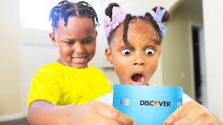 Brother and Sister Takes PARENTS CREDIT CARD, They Instantly Regret It | The Beast Family