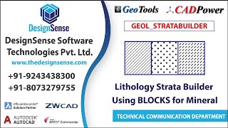 GeoTools Tutorials: Lithology Strata Builder Using Blocks for Mineral in GeoTools Mining & Geology