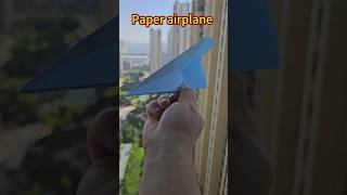 #shorts Throw a paper airplane that flies far