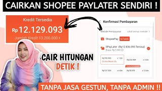 Cara GESTUN Shopee Paylater ! Mencairkan Spaylater Tanpa Jasa Gestun