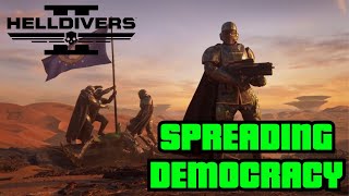 Spreading Patriotism in HELLDIVERS 2