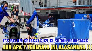 🔴 BERITA MOTOGP HARI INI 😱 MENGEJUTKAN !!! TES BELUM SELESAI, TIM SUZUKI SUDAH BERKEMAS