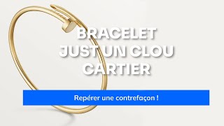 BRACELET CARTIER : REPERER UNE CONTREFACON